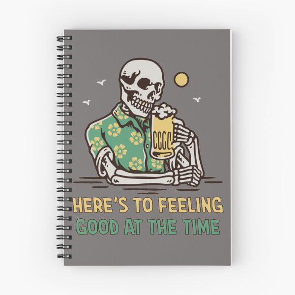 Item preview, Skeleton Feeling Good with Beer designed and sold by Nancyaman134.