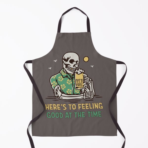 Item preview, Skeleton Feeling Good with Beer designed and sold by Nancyaman134.