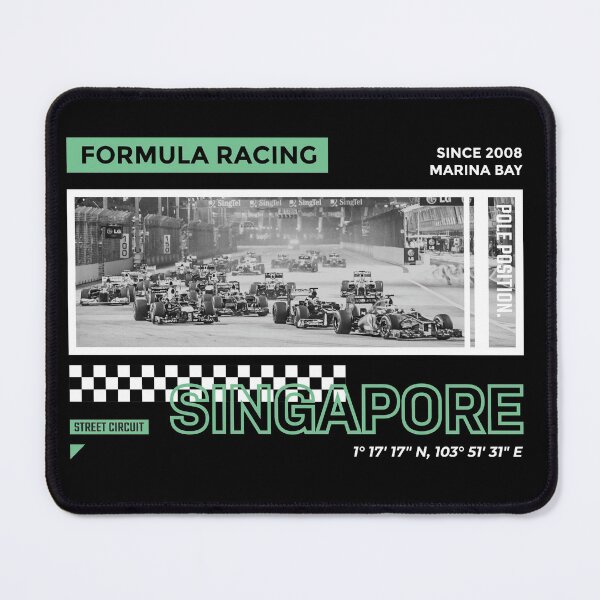 Item preview, Singapore Formula Racing Shirt designed and sold by ginokelleners.