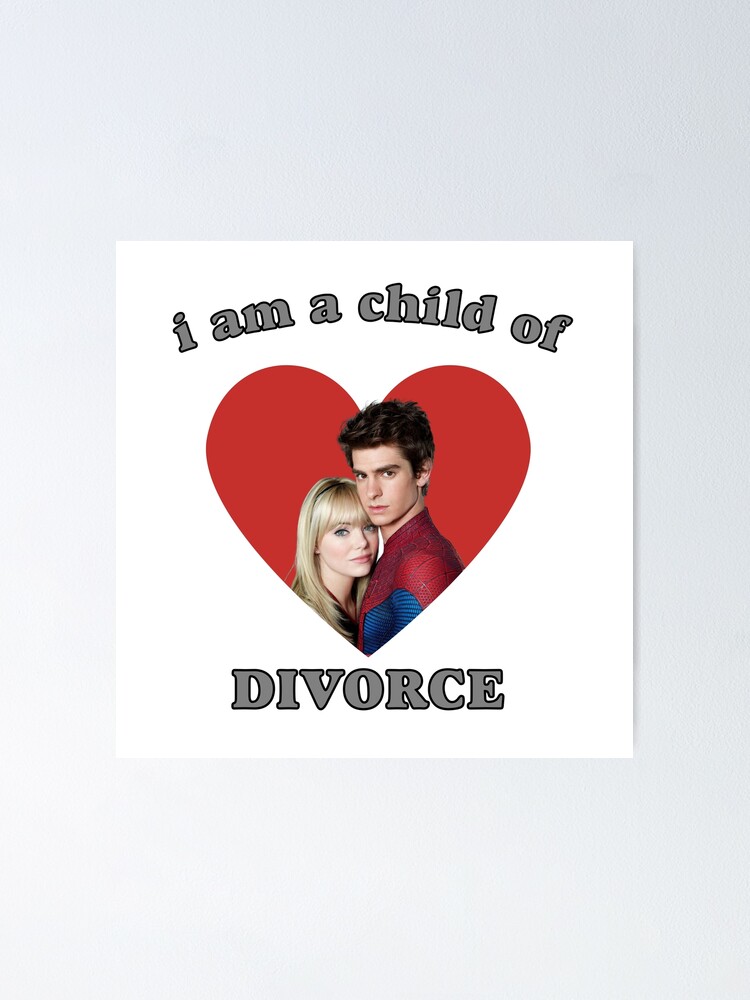 andrew garfield and emma stone child of divorce | Sticker