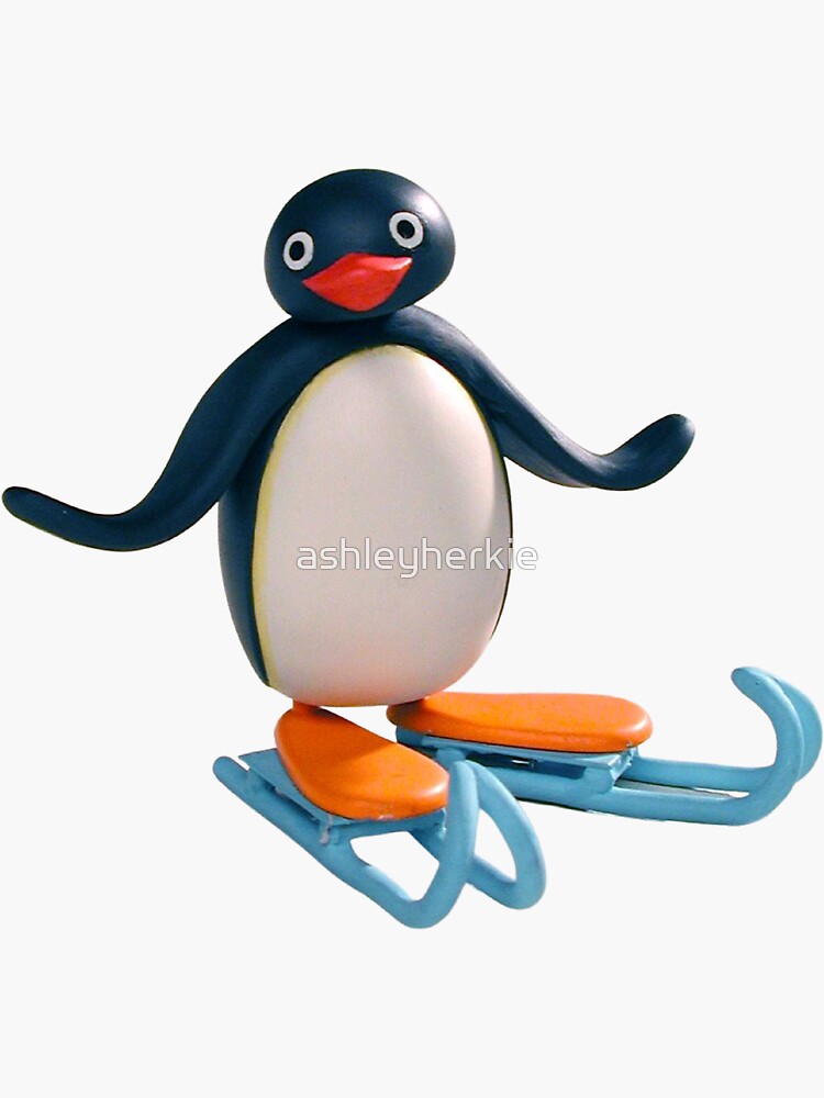 Imagen 3 de 3, Pegatina con la obra Pingu Noot Noot, diseñada y vendida por ashleyherkie.