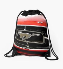 ford mustang Drawstring Bag