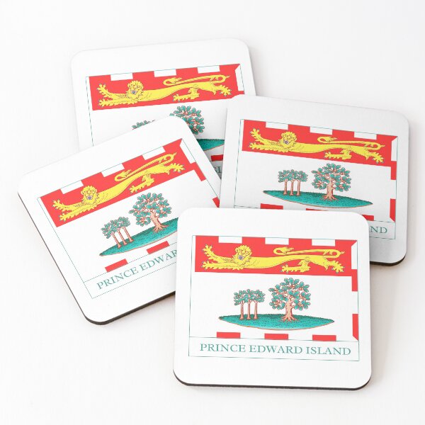 Item preview, Flag of Prince Edward Island with name - Prince Edward Island designed and sold by No.1 Canada Designs.