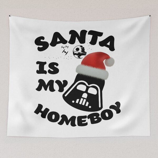 Item preview,  Santa Is My Homeboy | May the 4th Be With You designed and sold by SchlossInspire.