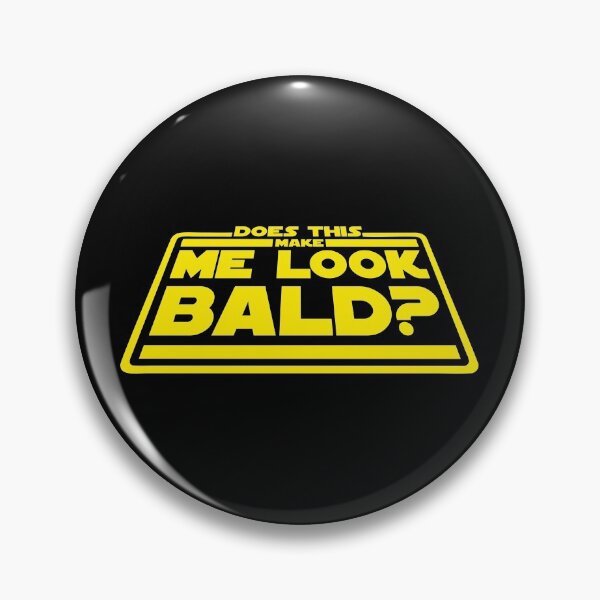 Item preview, Does this makes me look bald? - yellow  space edition designed and sold by angelisart.