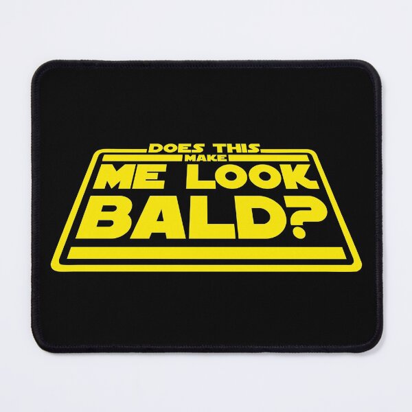 Item preview, Does this makes me look bald? - yellow  space edition designed and sold by angelisart.