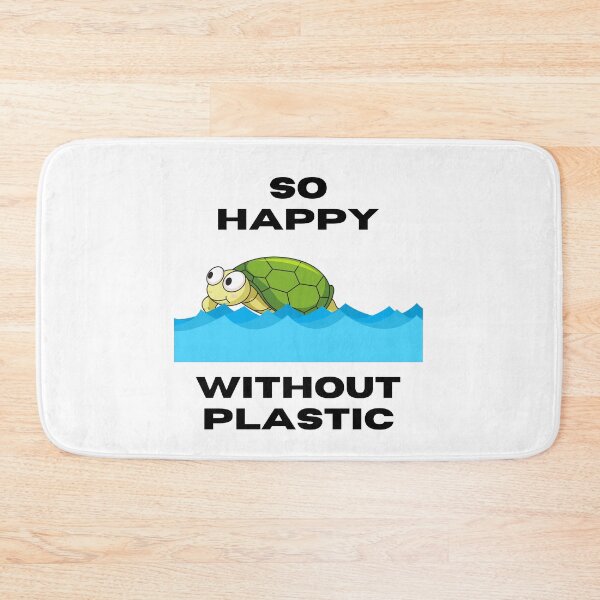Item preview, Happy Turtle Because There's No Plastic designed and sold by Serotonin4u.