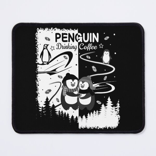 Item preview, Penguin Drinking Coffee , Coffee lover designed and sold by MoSaid.