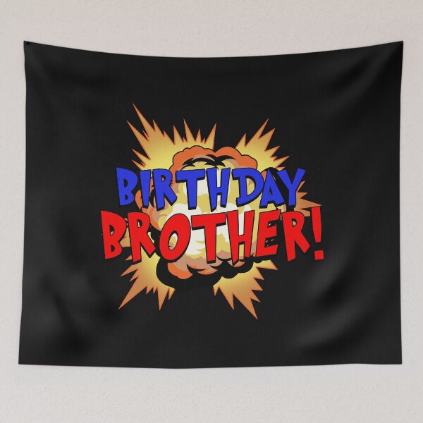 Item preview, Birthday Brother Blast designed and sold by Bendthetrend.
