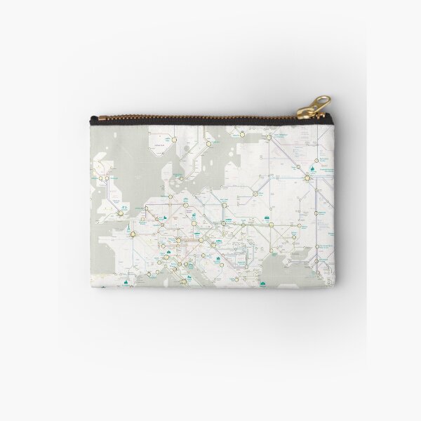 Item preview, Night Trains Europe Map designed and sold by Jug Cerovic.