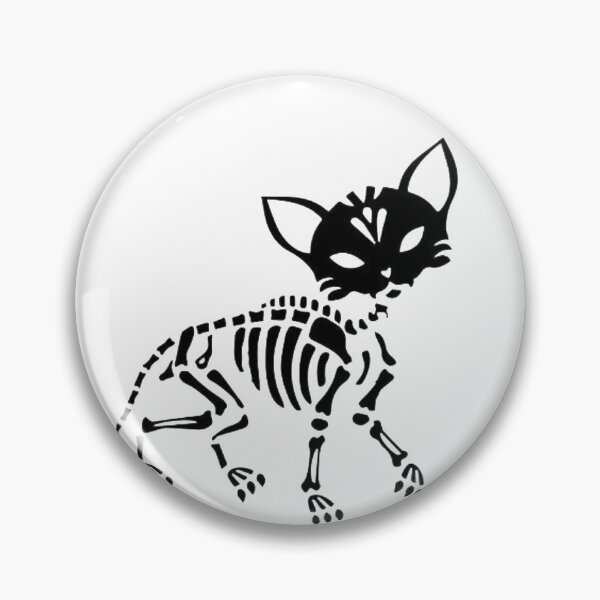 Artikelvorschau, Röntgen-Halloween-Skelettkatze entworfen und verkauft von ANIMAL T-SHIRT.