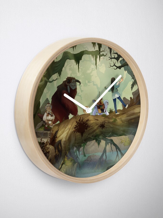 Alternate view of Labyrinth Clock