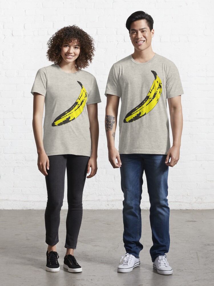 Essential T Shirt mit Andy Warhol Banana The Velvet Underground von The Artwork Redbubble