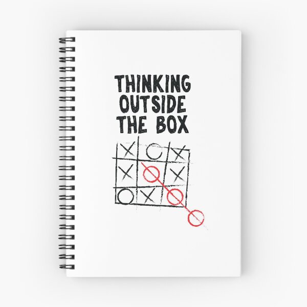 Item preview, Think Outside The Box print Neurodiversity designed and sold by theodoros20.