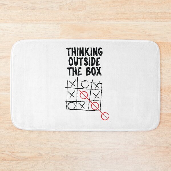 Item preview, Think Outside The Box print Neurodiversity designed and sold by theodoros20.