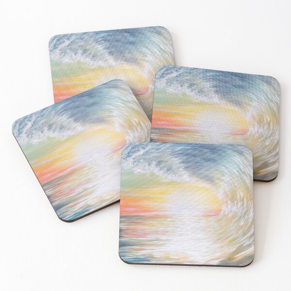 Item preview, Beach Sunset Wave designed and sold by SunscapesArt.