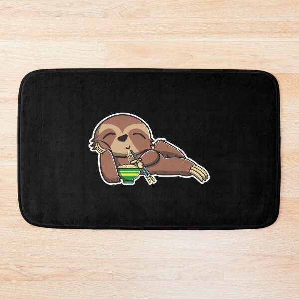 Item preview, Cute Sloth Eating Ramen Noodle Kawaii Sloth for kids product designed and sold by theodoros20.