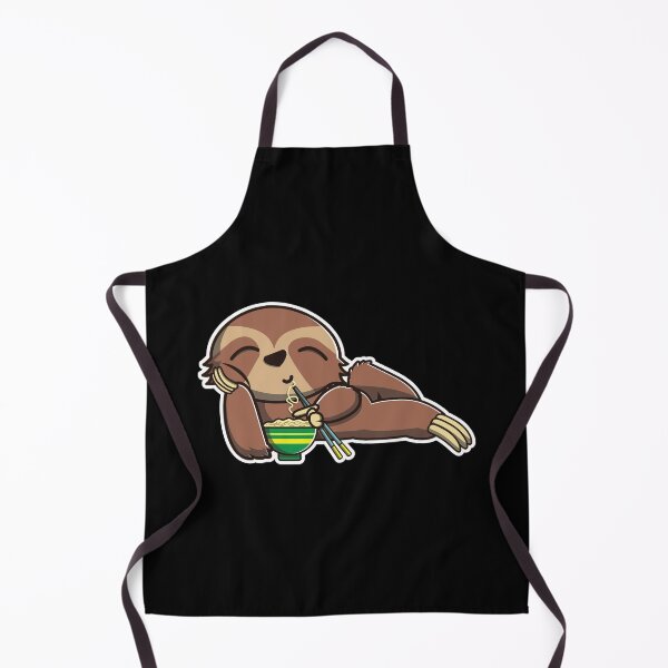 Item preview, Cute Sloth Eating Ramen Noodle Kawaii Sloth for kids product designed and sold by theodoros20.