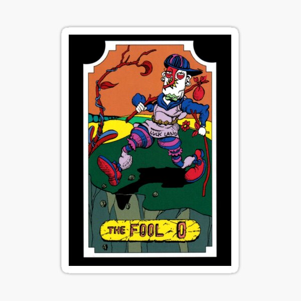 Vista previa del artículo con la obra «Tarot JoJo Stardust Crusaders - El Loco 0», diseñado y vendido por voiceintheriot.