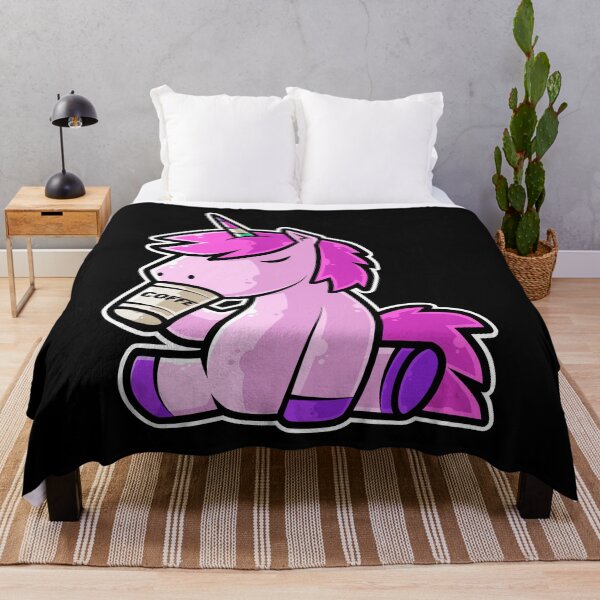 Artikelvorschau, Nettes Einhorn, das Kaffee Kawaii Neko trinkt Anime-Design entworfen und verkauft von theodoros20.