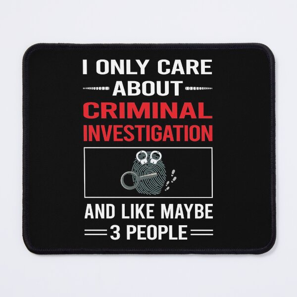 Item preview, Funny 3 People Criminal Investigation Criminology designed and sold by FifineCroteau.