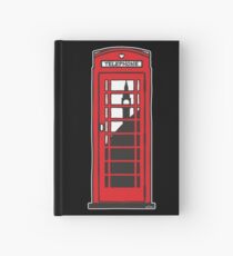 Red telephone box Hardcover Journal