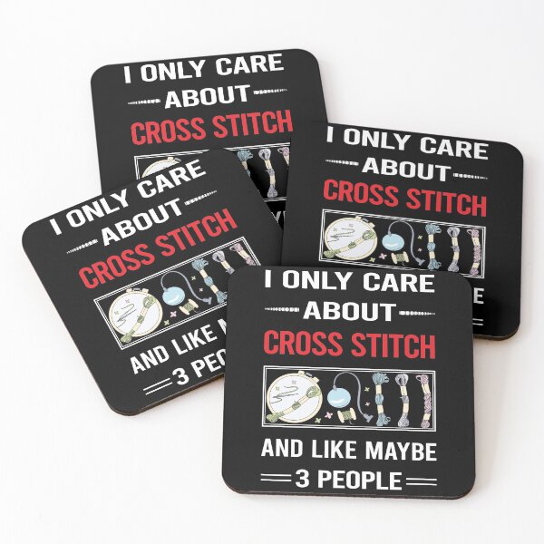Item preview, Funny 3 People Cross Stitch Stitching designed and sold by FifineCroteau.
