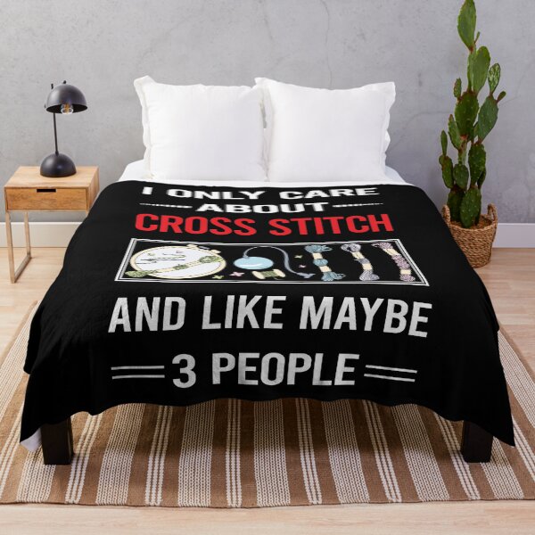 Item preview, Funny 3 People Cross Stitch Stitching designed and sold by FifineCroteau.
