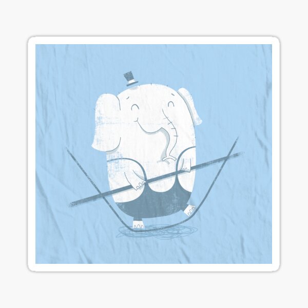 Balancing Act Sticker