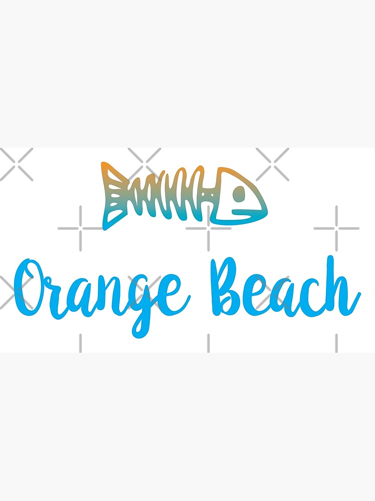 "Orange Beach Alabama" Poster by Futurebeachbum Redbubble