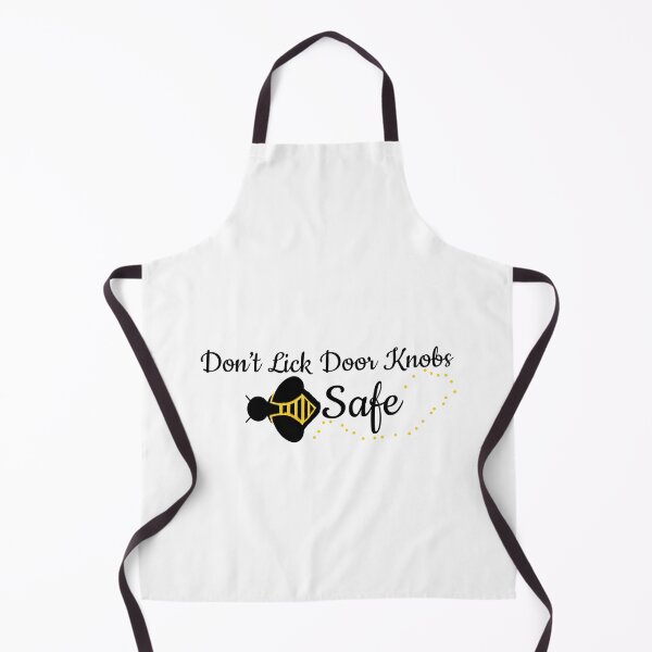 Item preview, Bee Covid Safe - Don't Lick Door Knobs designed and sold by SpotOnJ.