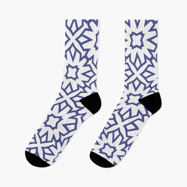 Item preview, Purple and White Line Art Pattern 5 Pairs DE 2022 Popular Color Beaded Blue DE5909 designed and sold by ColorOfTheYears.