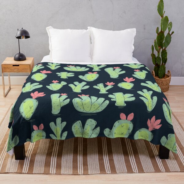 Item preview, cactus trendy pattern designed and sold by cutecrazytshirt.