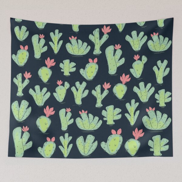 Item preview, cactus trendy pattern designed and sold by cutecrazytshirt.