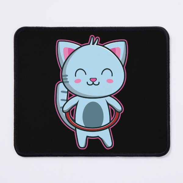 Item preview, Cute Kawaii Cat Hula Hooping Gift product designed and sold by theodoros20.