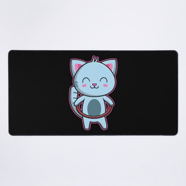 Item preview, Cute Kawaii Cat Hula Hooping Gift product designed and sold by theodoros20.