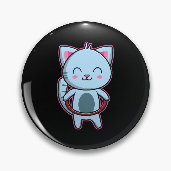 Item preview, Cute Kawaii Cat Hula Hooping Gift product designed and sold by theodoros20.