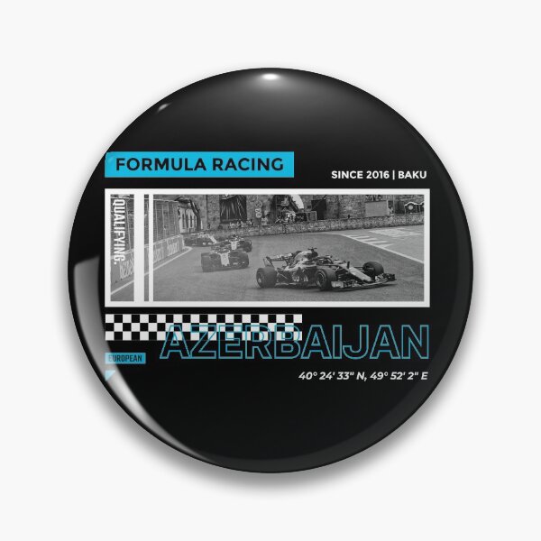 Item preview, Azerbaijan Formula Racing Shirt designed and sold by ginokelleners.