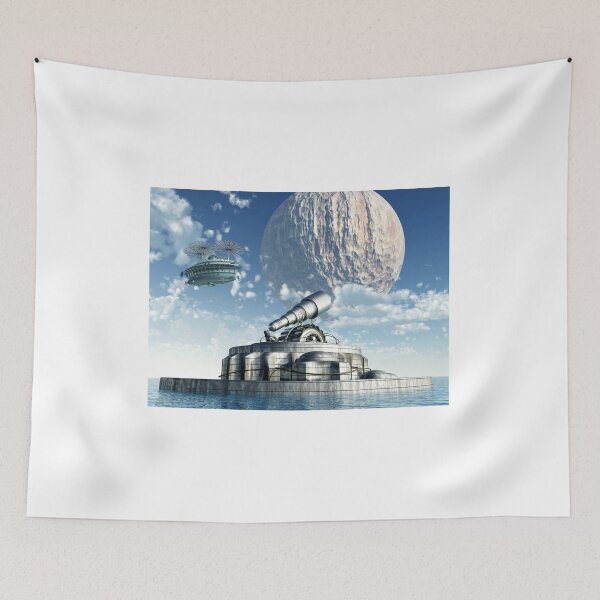 Item preview, Astronomical observatory, planet, airship designed and sold by MIRO3D.
