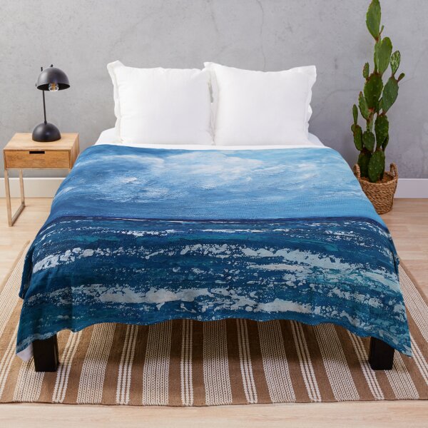 Item preview, Seascape Abstract painting designed and sold by vororoshop.