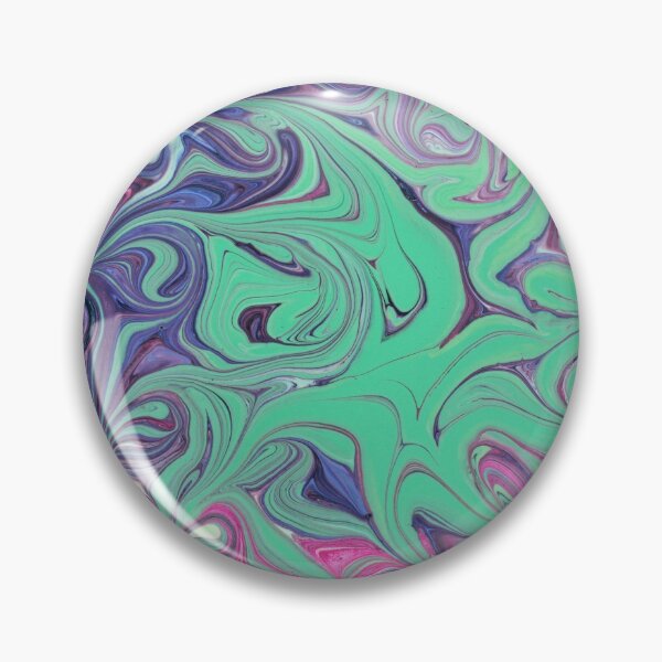 Item preview, mint pastel waves paint  designed and sold by Z0nked.