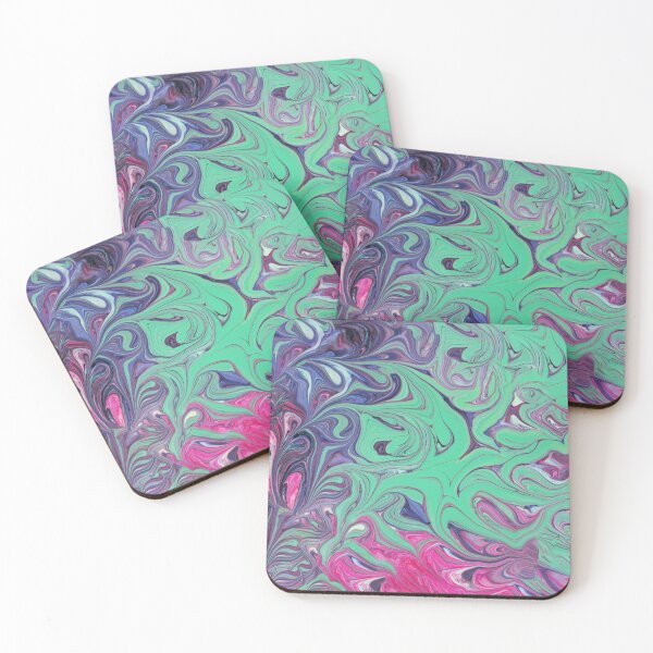 Item preview, mint pastel waves paint  designed and sold by Z0nked.