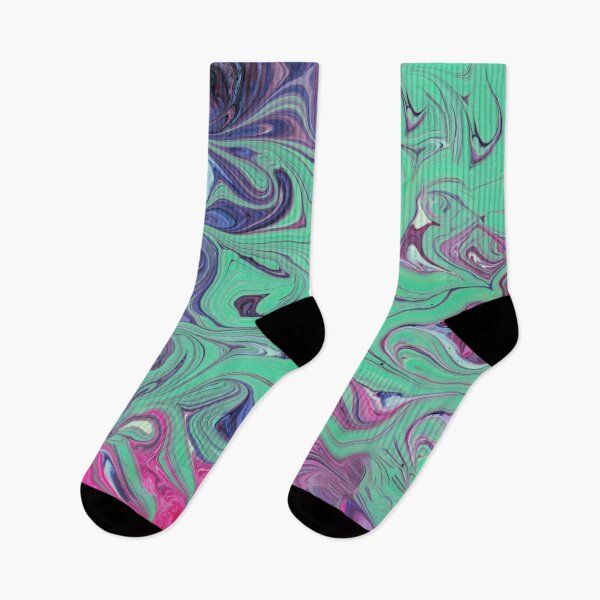 Item preview, mint pastel waves paint  designed and sold by Z0nked.