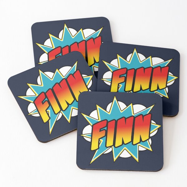 Item preview, Boys Finn Name Comic Book Superhero designed and sold by Rixta82.