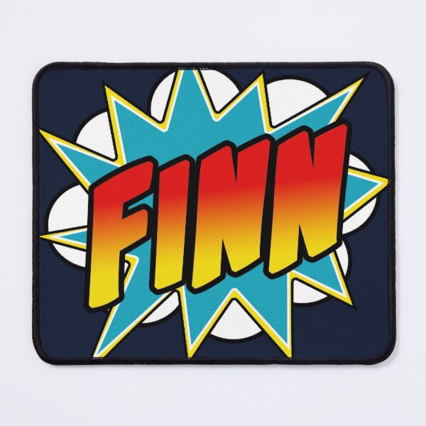 Item preview, Boys Finn Name Comic Book Superhero designed and sold by Rixta82.