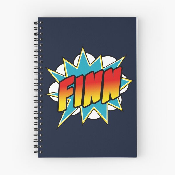 Item preview, Boys Finn Name Comic Book Superhero designed and sold by Rixta82.