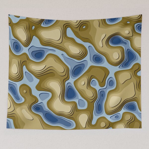 Item preview, Paper Cut Abstract Art Pattern designed and sold by Ayesha Saleem.