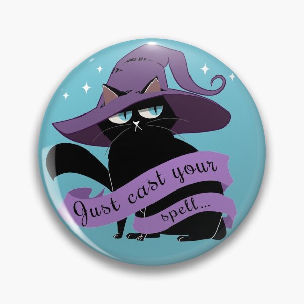 Item preview, Familiar Magical Cat designed and sold by Rosies-Art.