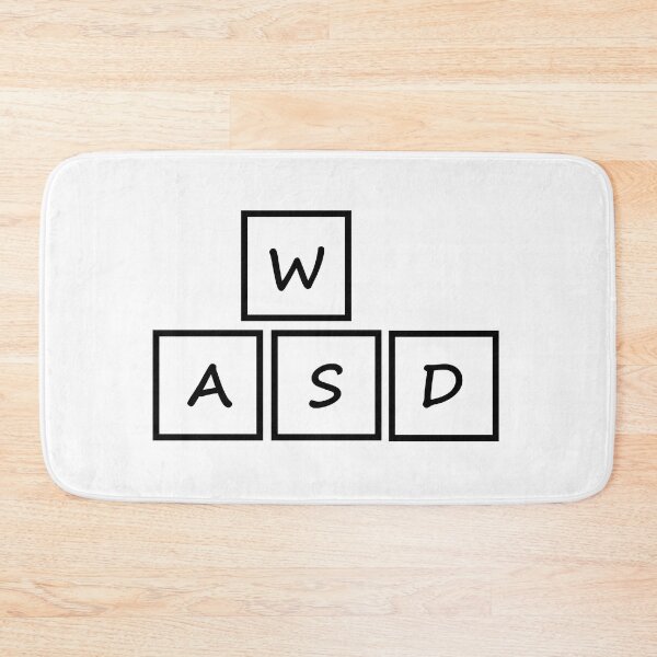 Item preview, WASD designed and sold by AllonsyRapunzel.