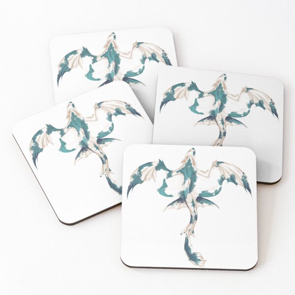 Item preview, White and Blue Koi Dragon designed and sold by Novaei.